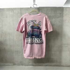 Jeep Pink Tee - It’s a Jeep Thing Medium